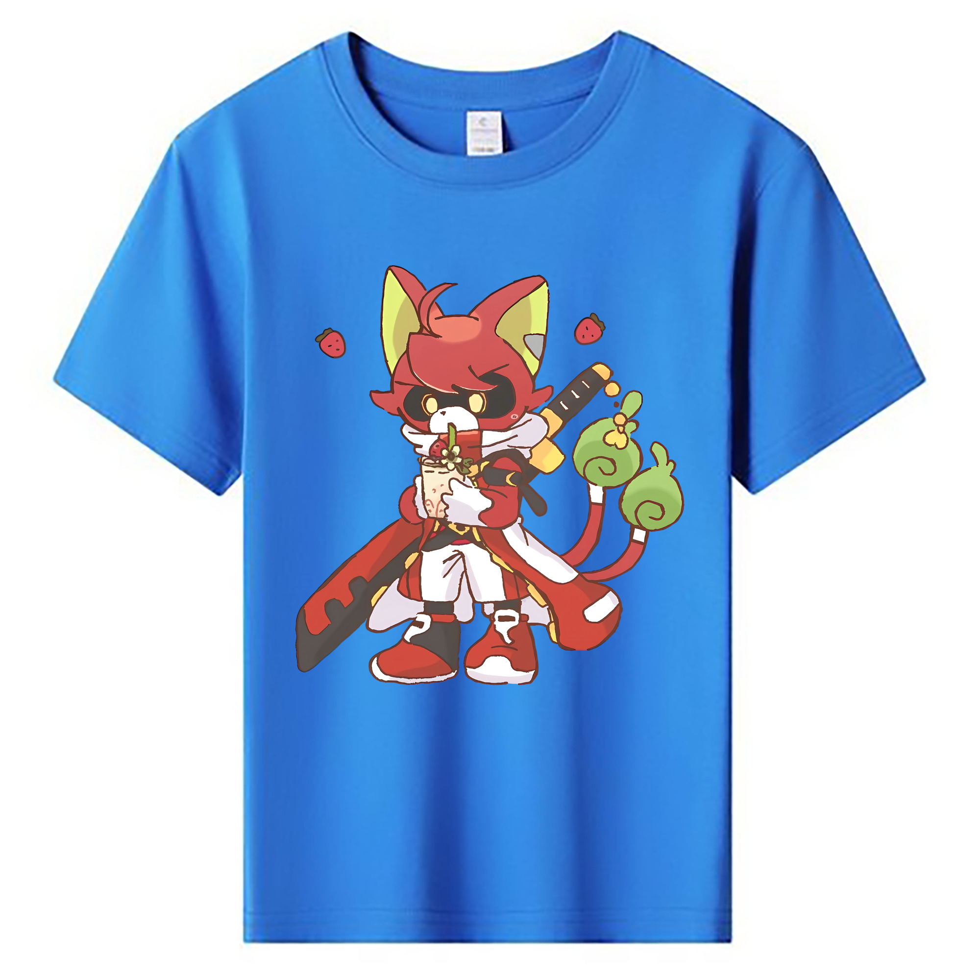 （画像用） 妖怪ウォッチ Yo-kai Watch 綿100％キッズTシャツ（フロントプリント）